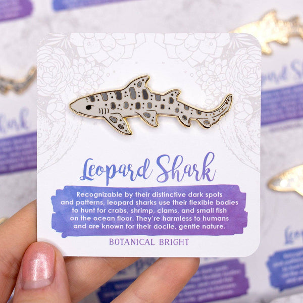 Enamel Pin - Leopard Shark