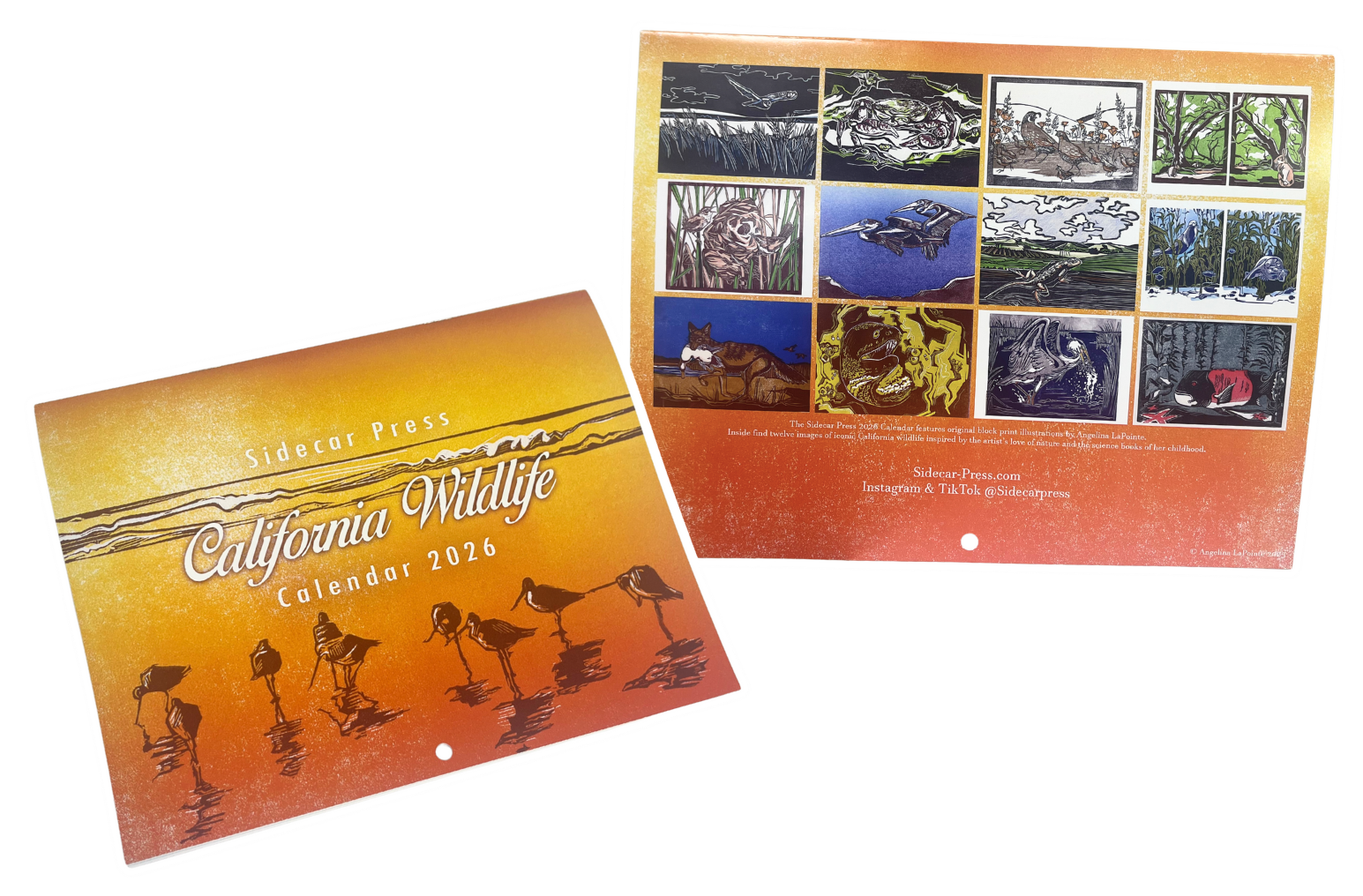2026 Calendar - Sidecar Press