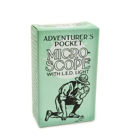 Junior Adventurer's Pocket Miniature Microscope with LED Light