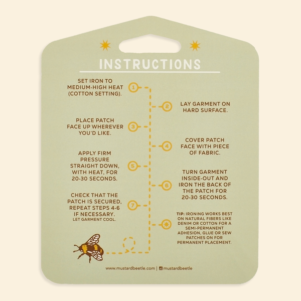 Patch Pack of 3 - Insect Badges