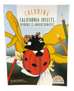 Coloring Book - Insects, Spiders, & Other Invertebrates