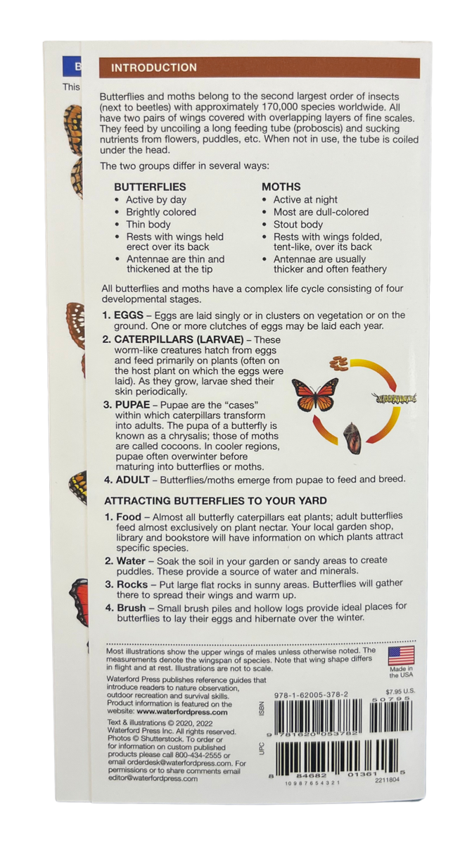 Fold Out Guide - California Butterflies and Pollinators – California ...