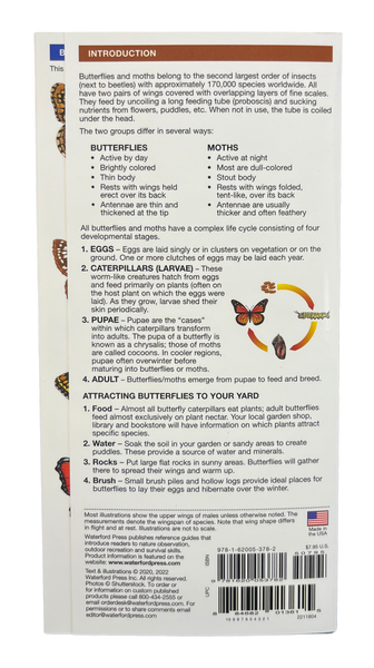 Fold Out Guide - California Butterflies and Pollinators