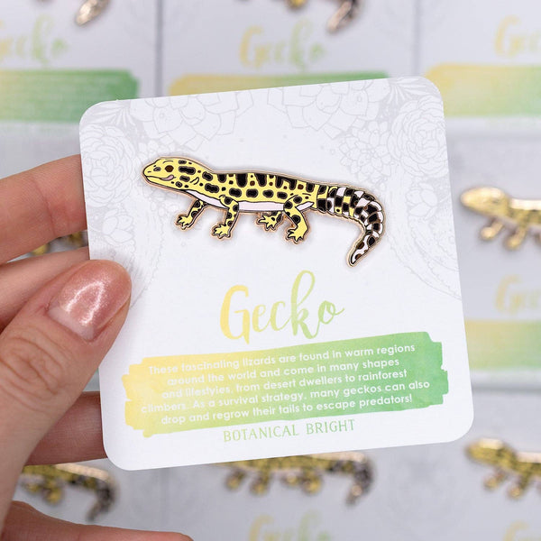 Enamel Pin - Gecko