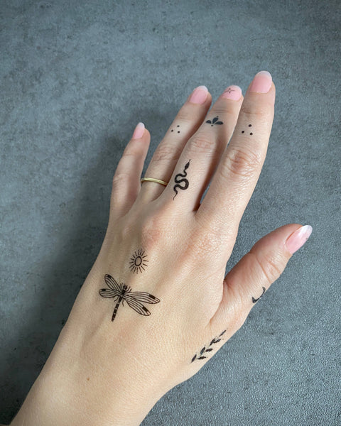 Temporary Tattoo Set - Tiny Wonders