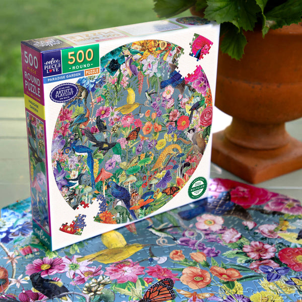 500 Piece Puzzle - Paradise Garden