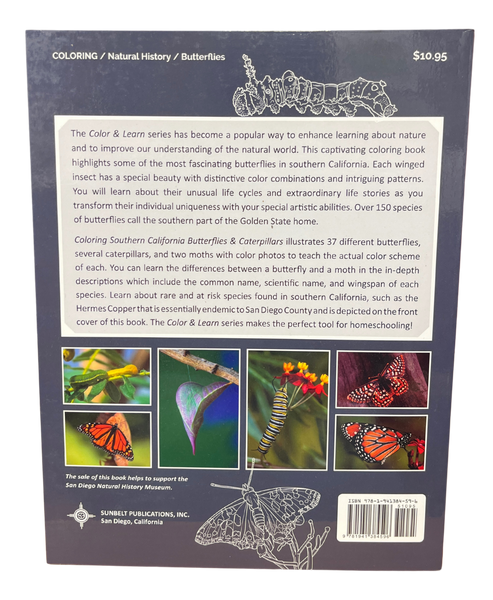 Coloring Book - Butterflies & Caterpilars