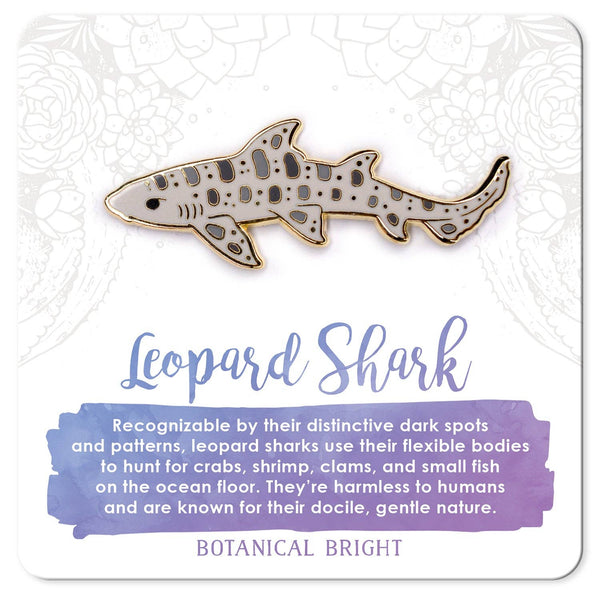 Enamel Pin - Leopard Shark