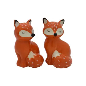 Salt & Pepper Shakers - Foxes