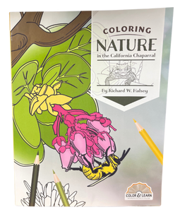 Coloring Book - Nature in the California Chaparral