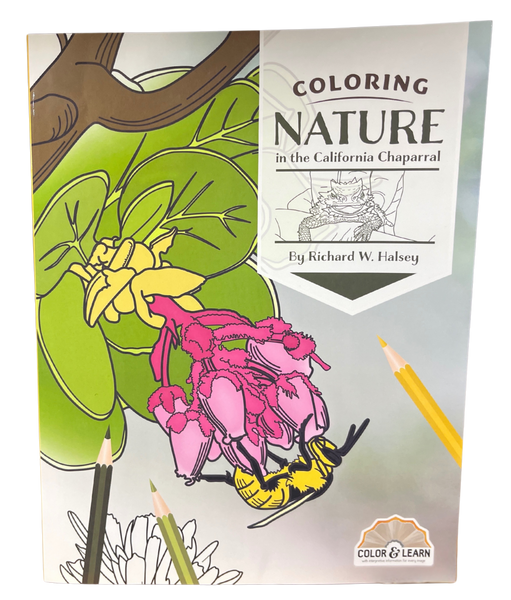 Coloring Book - Nature in the California Chaparral