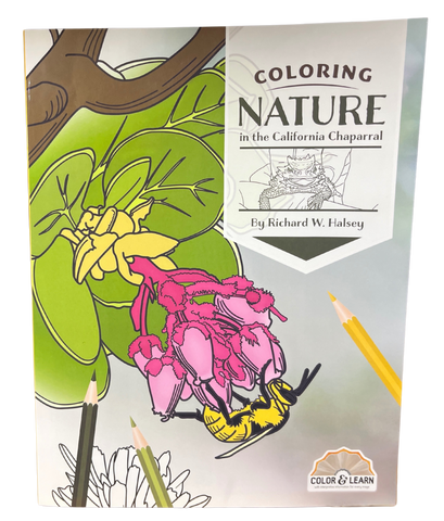 Coloring Book - Nature in the California Chaparral