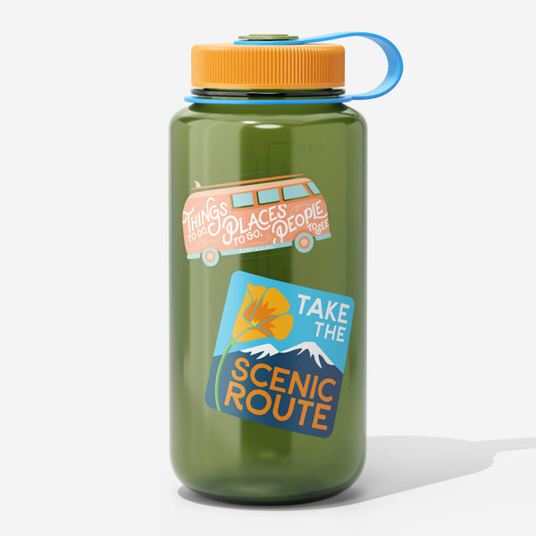 Sticker - Take the Scenic Route Mountain