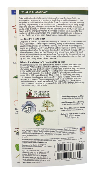 Fold Out Guide - The Chaparral Shrublands of Southern California