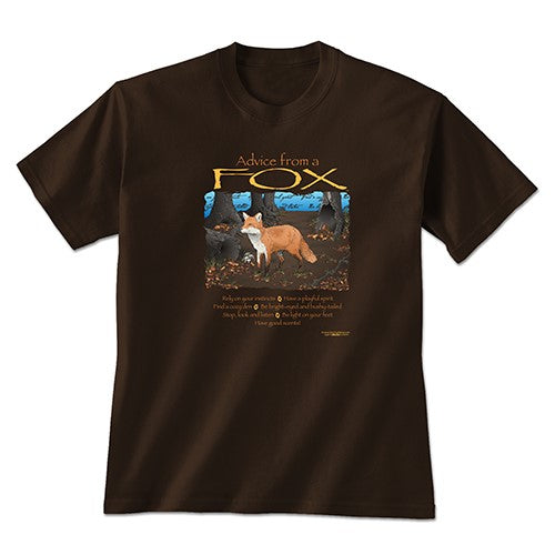 Advice Fox logo |T-shirt| 100% cotton