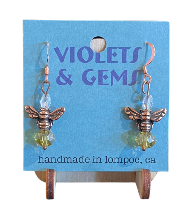 VGJ | Bee Charm Earrings