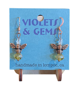 VGJ | Bee Charm Earrings