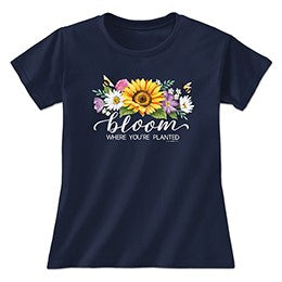 Bloom Where Planted logo |T-shirt| 100%cotton