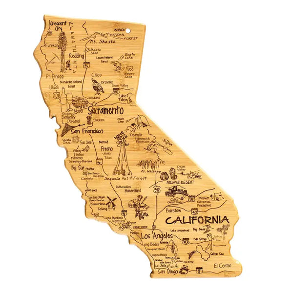 Bamboo Cutting Board - Destination California