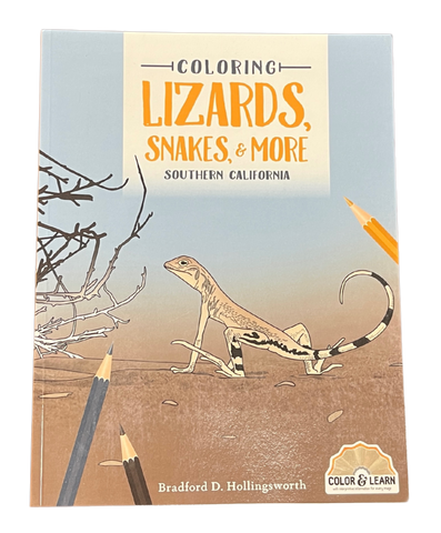 Coloring Book - Lizards, Snakes, and More