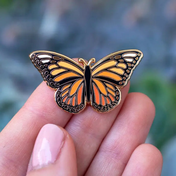 Enamel Pin - Monarch Butterfly