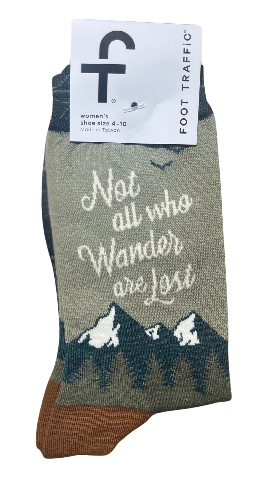 Women's Socks - Not All Who Wander Are Lost