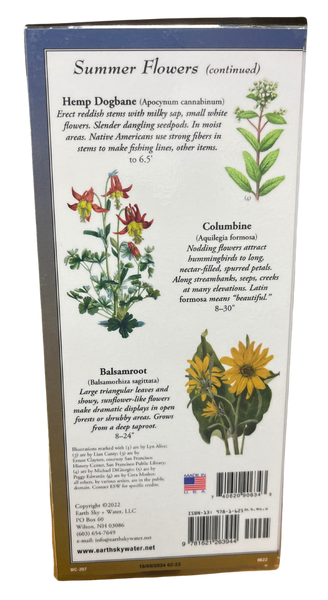 Fold Out Guide - Common Wildflowers of California