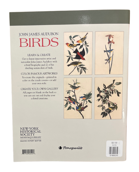 Coloring Book - Audubon Birds