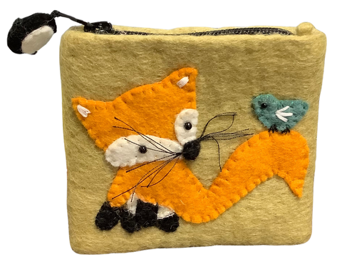 Felt Coinpurse - Fox