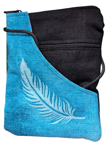 Sunprint Bag | Scoop Teal Feather
