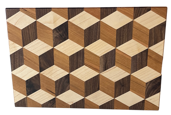 BS | Isometric Cubes Board Large B