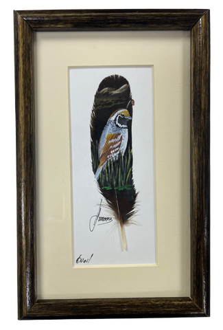 Feather Art - Quail