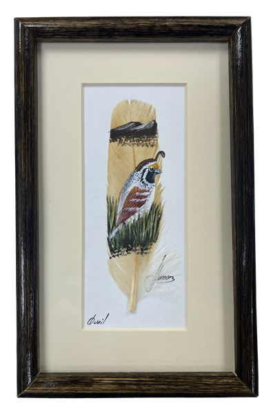 Feather Art - Quail