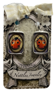 Nettles Ladybug Earrings