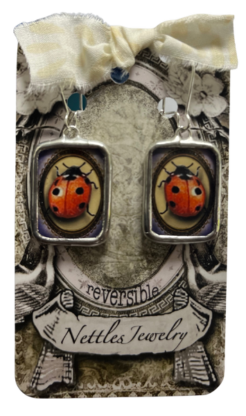 Nettles Ladybug Earrings