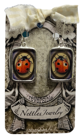 Nettles Ladybug Earrings