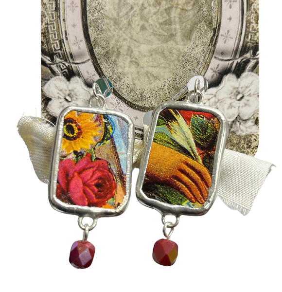 Nettles Hummingbird Earrings