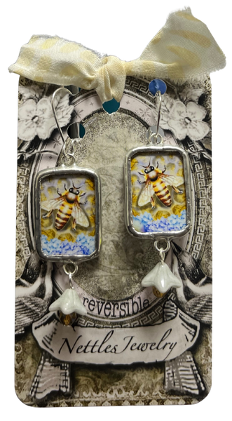 Nettles Bee Earrings