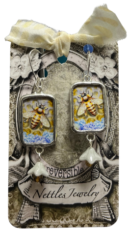 Nettles Bee Earrings