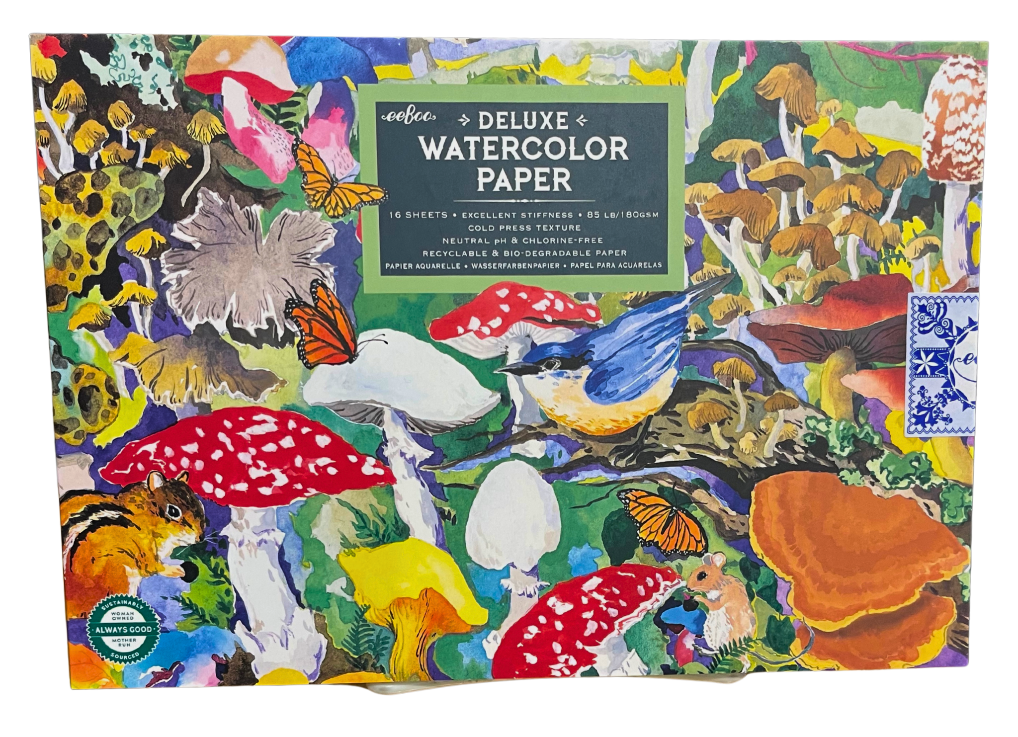 Watercolor Pad - Mushroom