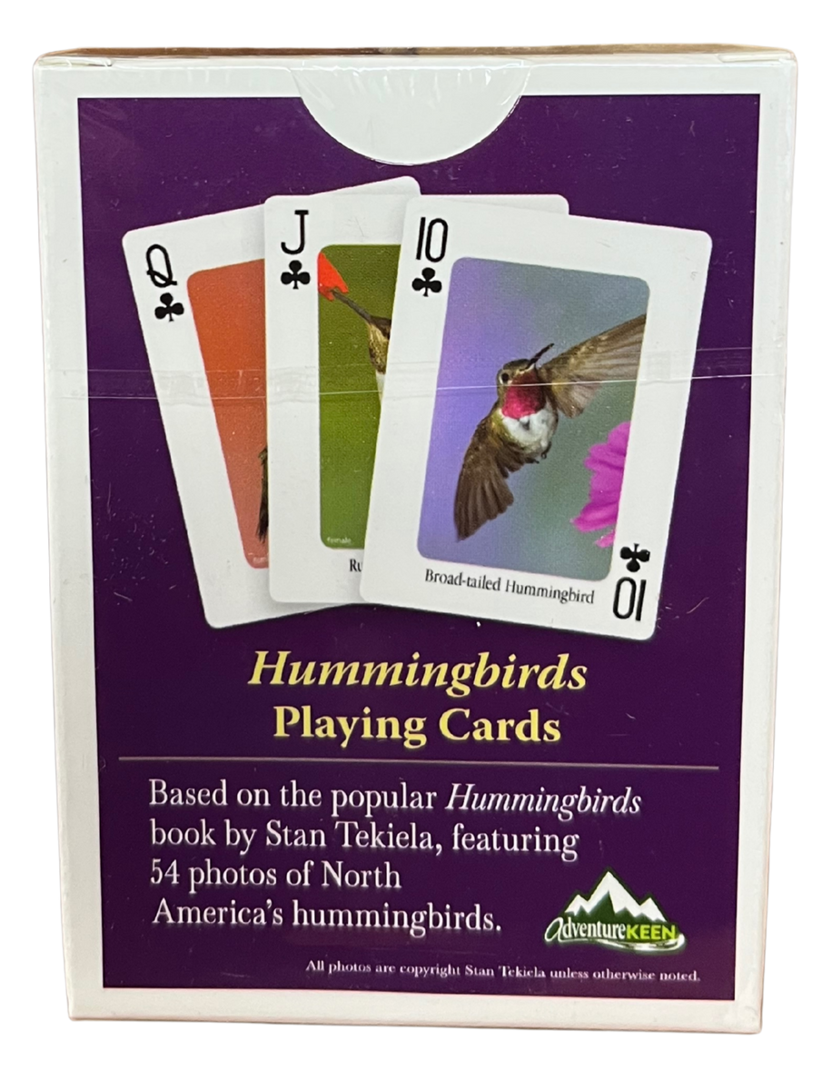 Hummingbird Playing Cards – California Nature Art Museum Store