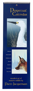Perpetual Calendar | Western Wildlife - Patti Jacquemain