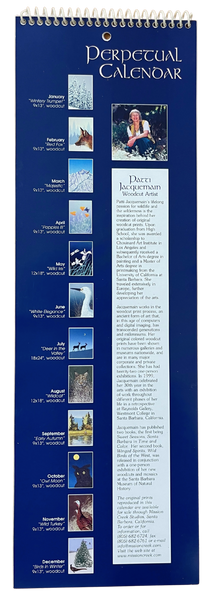 Perpetual Calendar | Western Wildlife - Patti Jacquemain