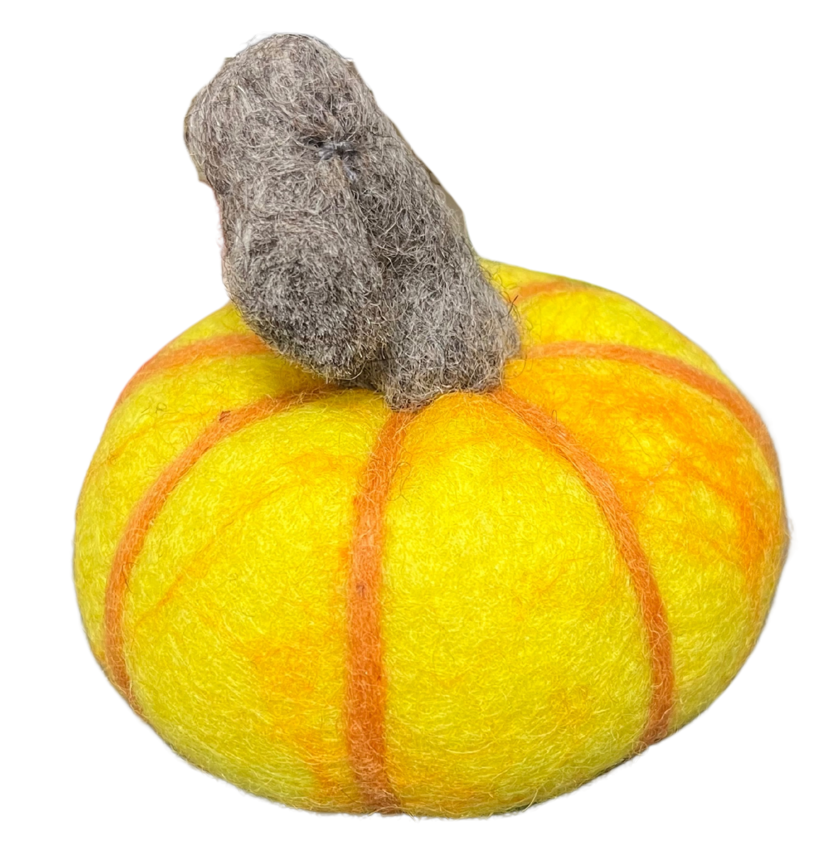 Felt Pumpkin - 3.5" Diameter