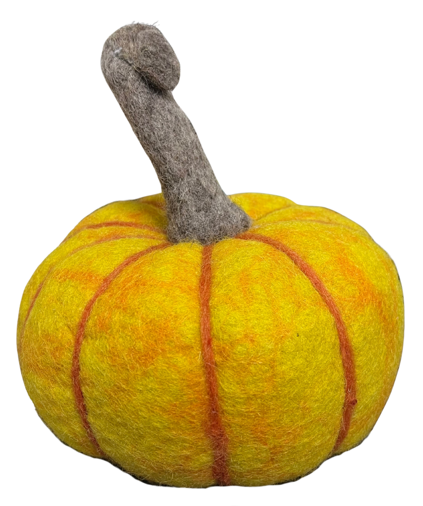 Felt Pumpkin - 5.25" Diameter