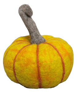 Felt Pumpkin - 5.25" Diameter