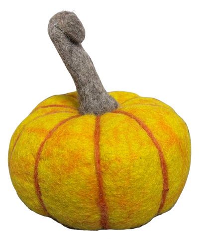 Felt Pumpkin - 5.25" Diameter