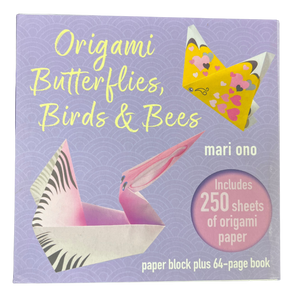 Origami Book of Butterflies Birds and Bees by Mari Ono