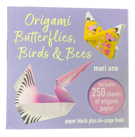 Origami Book of Butterflies Birds and Bees by Mari Ono