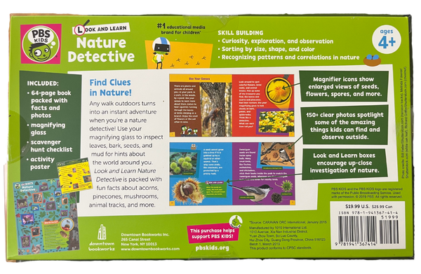 Look and Learn Nature Detective by Sarah Parvis